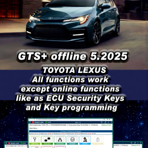 Toyota Lexus Diagnostic Tool – GTS+ Offline 5.2025 | Remote Install